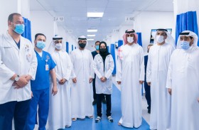 عمار النعيمي يفتتح مستشفى محمد بن زايد الميداني في عجمان