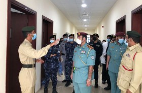 بحث سبل تعزيز التعاون بين شرطتي دبي والشارقة 