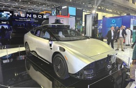 لا تحتاج رخصة قيادة .. «تينسور» تستعرض أول سيارة روبوتية شخصية في جيتكس