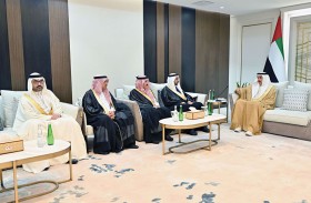 صقر غباش يستقبل أعضاء اللجنة البرلمانية الخليجية الأوروبية