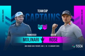 اختيار فرانشيسكو موليناري وجاستن روز قائدا «تيم كاب 2025» في أبوظبي