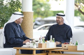 رئيس الدولة يستقبل وزير الدفاع الكويتي الذي يقوم بزيارة عمل يشارك خلالها في فعاليات «الإمارات والكويت..إخوة إلى الأبد»