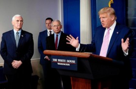 ترامب متفائل بعودة المنافسات الرياضية 