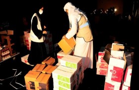 100 طن مواد إغاثية من خيرية محمد بن راشد لمتضرري الفيضانات بالسودان