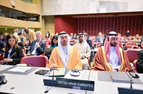 مروان المهيري يشارك في اجتماع لجنة الأمن والسلم الدوليين في الاتحاد البرلماني الدولي بجنيف