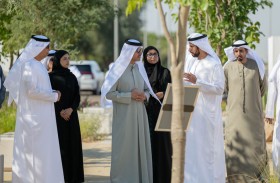 هزاع بن زايد يزور منتزه «الصاروج بارك» ويطلع على مرافقه الجديدة بعد عملية إعادة التطوير والتأهيل