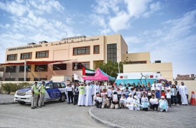 شرطة أبوظبي توعي طلبة مدرسة الضيافة  بمخاطر التنمر