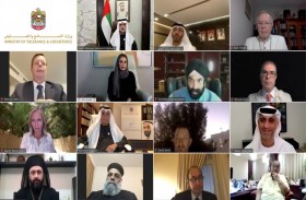 نهيان بن مبارك: السلام والتعايش هدف استراتيجي نلتزم به من أجل الإنسانية في كل مكان