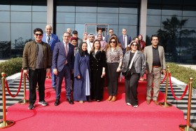 جمعية الصحفيين الاماراتية تنظم زيارة لعدد من الإعلاميين لمشروع أجمل مكان بالشارقة