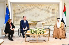 صقر غباش يبحث تعزيز العلاقات مع وفد البرلمان الأوروبي