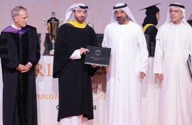 أحمد بن سعيد يشهد حفل تخريج طلبة جامعة «روتشستر للتكنولوجيا-دبـي» 