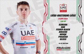 « الإمارات للدراجات» بقيادة بوجاتشار يشارك في سباق «لييج -باستون- لييج»
