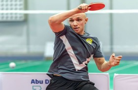 البيلاروسي«لبانو» بطلا لمسابقة كرة الطاولة للرجال ببطولة الشيخ منصور بن زايد
