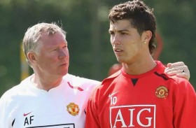 العراب.. فيرجسون الحامي والأب الروحي لرونالدو