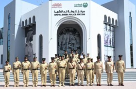 اللواء علي غانم يتفقد سير العمل في مركز شرطة ند الشبا