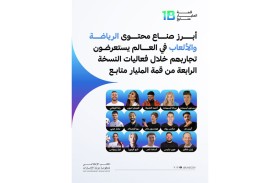 أبرز صناع محتوى الرياضة والألعاب عالميا يشاركون في نسخة «قمة المليار متابع» الرابعة