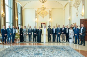 سعود بن صقر يستقبل سفيرة فنلندا