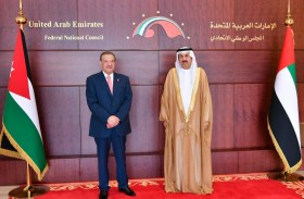 رئيس المجلس الوطني الاتحادي ورئيس مجلس النواب الاردني يعقدان جلسة مباحثات مشتركة