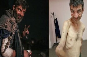 هيكل عظمي.. أسير أوكراني محرر يكشف أهوال السجون الروسية