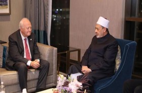 شيخ الأزهر يلتقي الممثل السامي للأمم المتحدة لتحالف الحضارات
