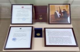 «الدكتوراة الفخرية» من أكاديمية العلوم القومية الأرمينية «قصة أكتوبر» لدارة سلطان القاسمي