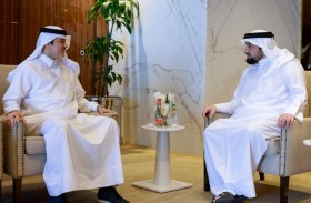 أحمد بن محمد يلتقي رئيس مجلس إدارة هيئة المناطق الحرة القطرية