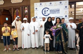 « زايد العليا» تحتفل بـ «اليوم العالمي للعصا البيضاء»