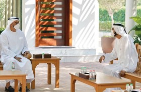 محمد بن راشد يلتقي محمد بن زايد ويستعرضان عددا من القضايا الوطنية