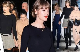 سيلينا وجيجي حديد تُحضران مفاجأة لتايلور سويفت