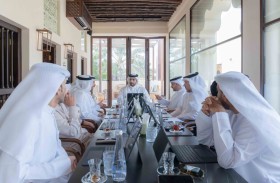 سلطان بن أحمد القاسمي يترأس اجتماع مجلس القضاء