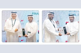 حمدان بن مبارك يكرم الراعيين الرسميين لاتحاد الكرة