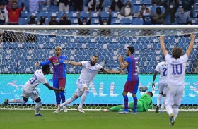 ريال يتخطى برشلونة في كلاسيكو ناري بالكأس السوبر 