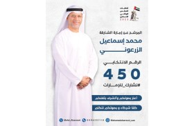 المرشح عن إمارة الشارقة محمد إسماعيل الزرعوني  الرقم الانتخابي(450)