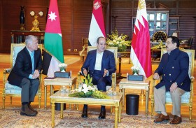 قمة مصرية أردنية بحرينية في شرم الشيخ