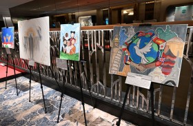 معرض فني يعزز التضامن والتسامح على هامش مؤتمر الأخوة الإنسانية بجاكرتا