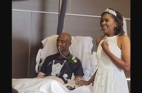 يعقدان قرانهما في  مستشفى بعد تعرض العريس لحادث