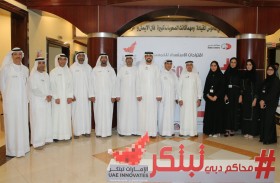 محاكم دبي تدشن لوحة الخمسين  ابتكاراً وشريط الخدمات الذكية 