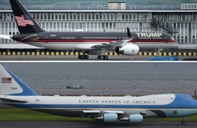 إعادة طلاء أسطول طائرات «إير فورس وان» بألوان يفضلها ترامب