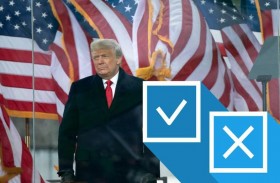 ترامب ينهي رئاسته كشخصية مأساوية...!