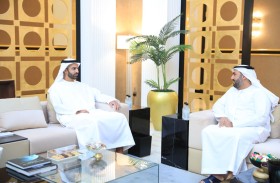 ولي عهد رأس الخيمة يستقبل الرئيس التنفيذي لـ «الاتحاد للماء والكهرباء»