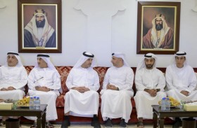 هزاع بن زايد يعزي بوفاة صديق محمد حسين الخوري