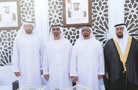 سيف بن زايد يحضر أفراح الشامسي والظاهري