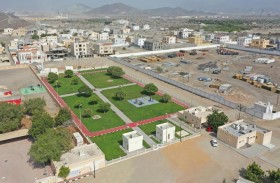 أشغال الشارقة تنجز أعمال التطوير في حديقة الطريف  بكلباء