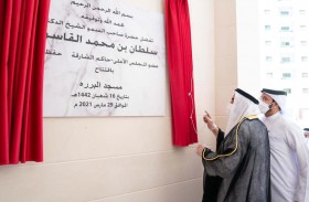 حاكم الشارقة يفتتح مسجد البرره