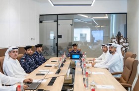 مجلس إدارة هيئة دعم الخدمات الأمنية بعجمان يستعرض الأداء المالي ومشاريع 2027