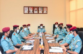 شرطة الشارقة تناقش المؤشرات الاستراتيجية لإدارة المنطقة الوسطى