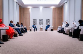 عبدالله بن زايد يلتقي رئيس وزراء الكونغو في إكسبو 2020 دبي