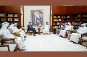 عمار بن حميد يستقبل سفير مملكة الدنمارك
