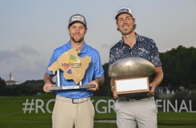 الدنماركي بيترسين بطل موسم جولة التحدي للجولف