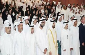 فيصل بن صقر يشهد تخريج الدفعة الجديدة بأكاديمية رأس الخيمة الأمريكية